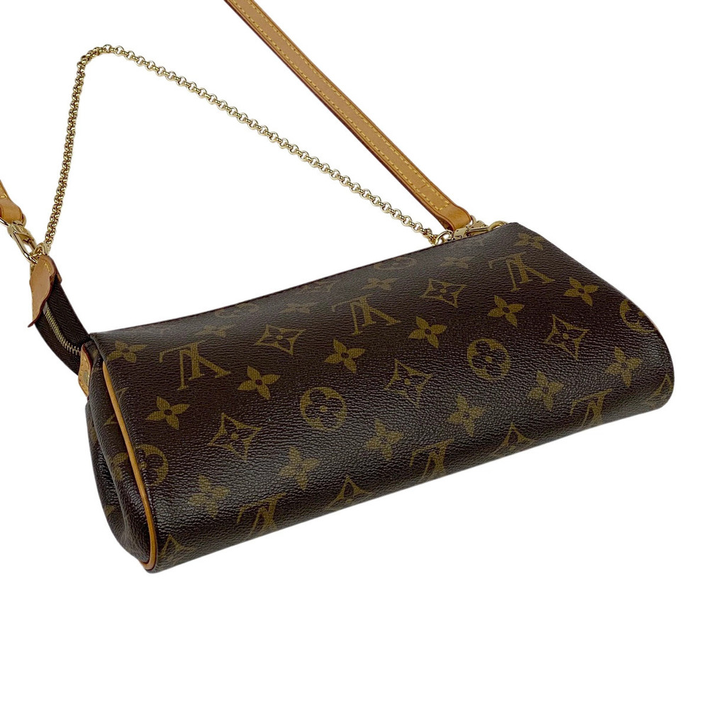 Louis Vuitton Brown Shoulder Bag Eva Handbag Monogram